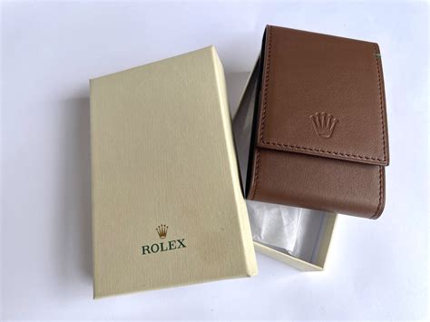 rolex watch pouch|rolex travel carrying case.